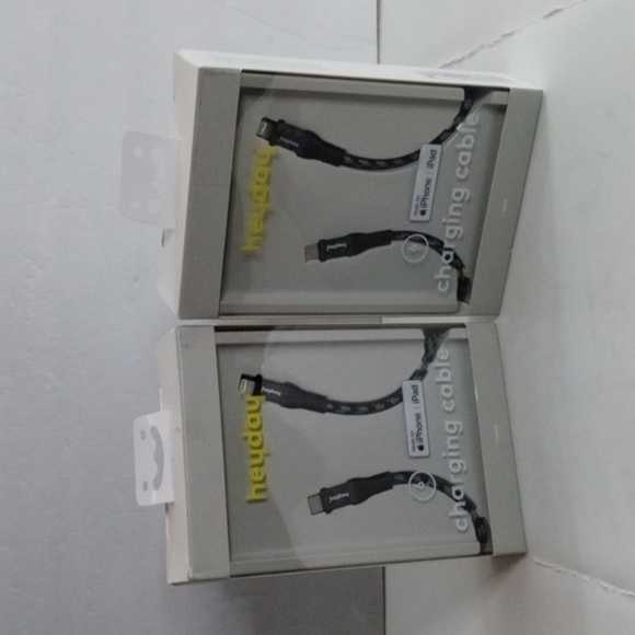 Heyday 6" Lighting to USB C Braided Charging Cable for iPhone/iPad NIB - Picture 1 of 4